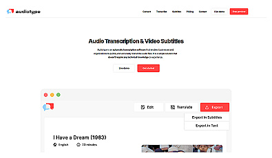 Audiotype