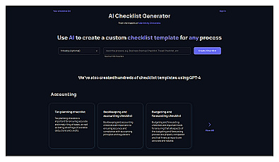 Checklistgenerator