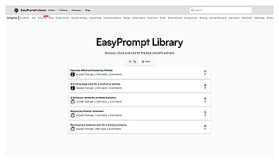 EasyPrompt Library