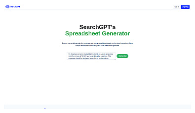 SearchGPT