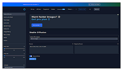 Stable Diffusion API