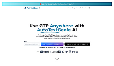AutoTextGenie AI