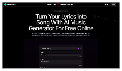 Lyrics Into Song AI