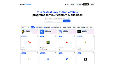 Find Affiliates