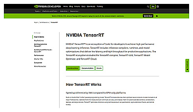 NVIDIA TensorRT