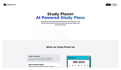StudyPlannr
