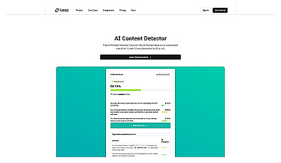 AI Content Detector - Leap