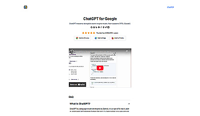 ChatGPT for Google