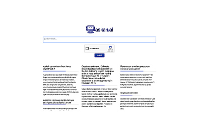 Ask an AI