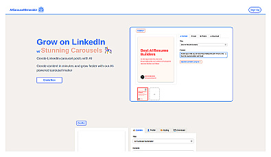 AI Carousel Generator
