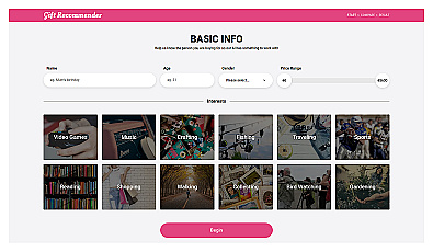 Gift Recommender