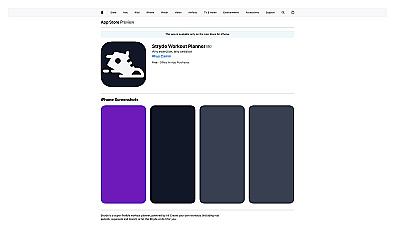 Stryde Workout Planner