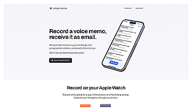Whisper Memos