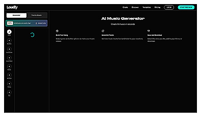 Loudly AI Music Generator